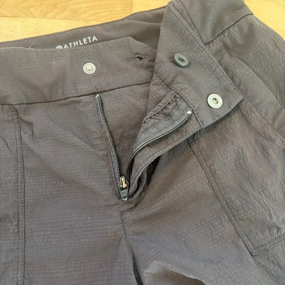 Athleta Trekkie Shorts Black 2